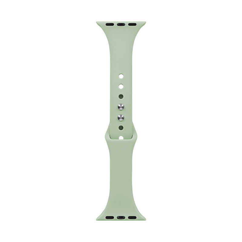 OWLTECH OWLTECH Apple Watch(38/40/41mm)用 ニュアンスカラー スリムシリコンバンド 「mignonne(ミニョン)」 セージグリーン OWLMINAWBS03SA OWLMINAWBS03SA
