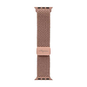 OWLTECH Apple Watch(38/40/41mm)用 ニュアンスカラー マグネティックループ 「mignonne(ミニョン)」 ロゼピンク OWLMINAWBS04PK