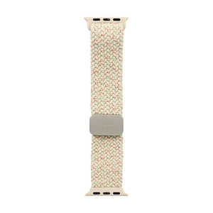 OWLTECH Apple Watch(38/40/41mm)用 ニュアンスカラー マグネティックループ 「mignonne(ミニョン)」 スターダスト OWLMINAWBS04SD