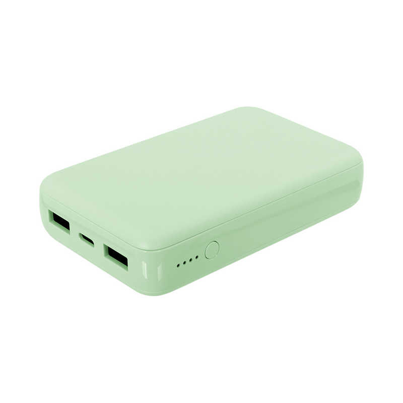 OWLTECH OWLTECH モバイルバッテリー 10000mAh USB Type-C入出力/USB Type-A出力 低電流モード搭載 ［3ポート］ セージグリーン OWL-LPB10012-SAG OWL-LPB10012-SAG