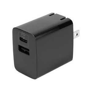 OWLTECH AC[dType-C×1/PD20W Type-A×1/QC18W m2|[g /USB Power DeliveryΉ /Smart ICΉn ubN OWL-APD20C1A1-RBK
