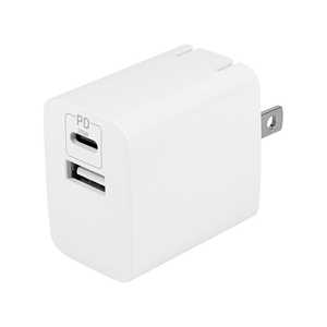 OWLTECH AC[dType-C×1/PD20W Type-A×1/QC18W m2|[g /USB Power DeliveryΉ /Smart ICΉn zCg OWL-APD20C1A1-RWH