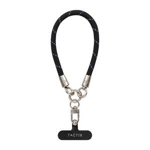 OWLTECH スマートフォン用 ハンドストラップ(9mm径) TACTIX(タクトナイン) ブラック OWL-HSTAC01W-BK