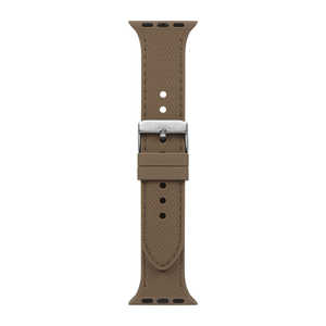 OWLTECH Apple Watch(40/41/42mm)用 レザーライクシリコンバンド 『Mignonne(ミニョン)』シリーズ トープ OWL-AWBSMIN06-TP