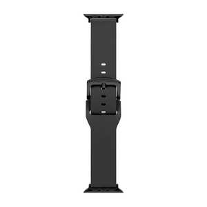 OWLTECH Apple Watch(44/45/46/49mm)用 ジェニュインレザーループ 『TACTIX(タクトナイン)』シリーズ ブラック OWL-AWBLTAC01-BK OWLTECH Apple Watch(44/45/46/49mm)用 ジェニュインレザーループ 『TACTIX(タクトナイン)』シリーズ ブラック OWL-AWBLTAC01-BK