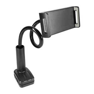 OWLTECH スマホ/タブレット用フレキシブルアームスタンド(ショートタイプ) ブラック OWL-ARMSTD07-BK OWLTECH スマホ/タブレット用フレキシブルアームスタンド(ショートタイプ) ブラック OWL-ARMSTD07-BK
