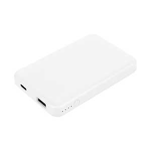 OWLTECH 5000mAh 最大12W入出力対応 USB Type-C入出力/USB Type-A出力 モバイルバッテリー ホワイト OWL-LPB5028-WH OWLTECH 5000mAh 最大12W入出力対応 USB Type-C入出力/USB Type-A出力 モバイルバッテリー ホワイト OWL-LPB5028-WH