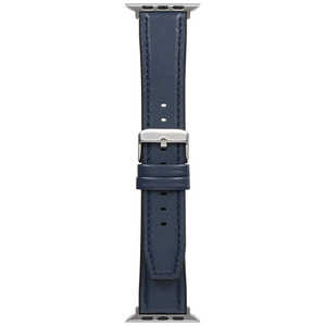 OWLTECH VORGAL スムースレザーバンド for Apple Watch(44/45/46/49mm) ネイビー OWL-AWBLVRG01-NV OWLTECH VORGAL スムースレザーバンド for Apple Watch(44/45/46/49mm) ネイビー OWL-AWBLVRG01-NV