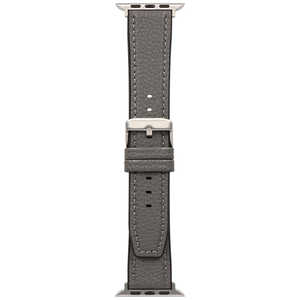 OWLTECH VORGAL シュリンクレザーバンド for Apple Watch(44/45/46/49mm) チャコールグレー OWL-AWBLVRG03-GY OWLTECH VORGAL シュリンクレザーバンド for Apple Watch(44/45/46/49mm) チャコールグレー OWL-AWBLVRG03-GY