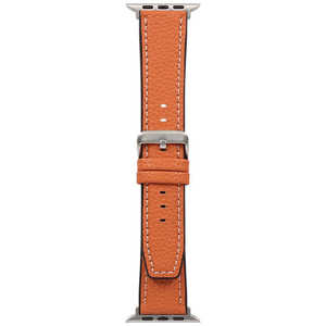 OWLTECH VORGAL シュリンクレザーバンド for Apple Watch(44/45/46/49mm) オレンジ OWL-AWBLVRG03-OR OWLTECH VORGAL シュリンクレザーバンド for Apple Watch(44/45/46/49mm) オレンジ OWL-AWBLVRG03-OR
