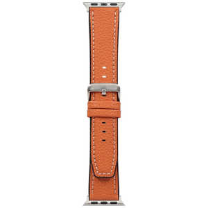 OWLTECH VORGAL シュリンクレザーバンド for Apple Watch(38/40/41/42mm) オレンジ OWL-AWBSVRG03-OR OWLTECH VORGAL シュリンクレザーバンド for Apple Watch(38/40/41/42mm) オレンジ OWL-AWBSVRG03-OR
