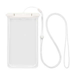 OWLTECH 防水ケース シンプルデザイン 蓄光対応 IPX8準拠 ホワイト OWL-WPCSP11R-WH