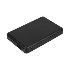 OWLTECH ���o�C���o�b�e���[ 5000mAh ���ő̓d�r�̗p �f�W�^���\������ [USB Power Delivery�Ή� / 2�|�[�g] �u���b�N OWL-LPB5024-BK