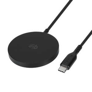 OWLTECH ���C�����X�[�d�� �}�O�l�b�g�� �P�[�u����̌^ Qi2�F�؎擾 Qi2.2�Ή� �ő�25W �u���b�N OWL-MW05-BK