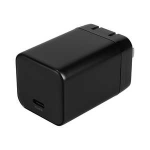 OWLTECH AC�[�d�� USB Type-C×1 �ő�PD65W�o�� GaN�̗p �u���b�N OWL-AC6502-BK
