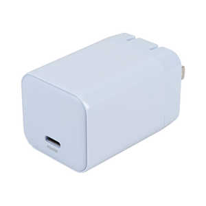 OWLTECH AC�[�d�� USB Type-C×1 �ő�PD65W�o�� GaN�̗p �u���[ OWL-AC6502-BL