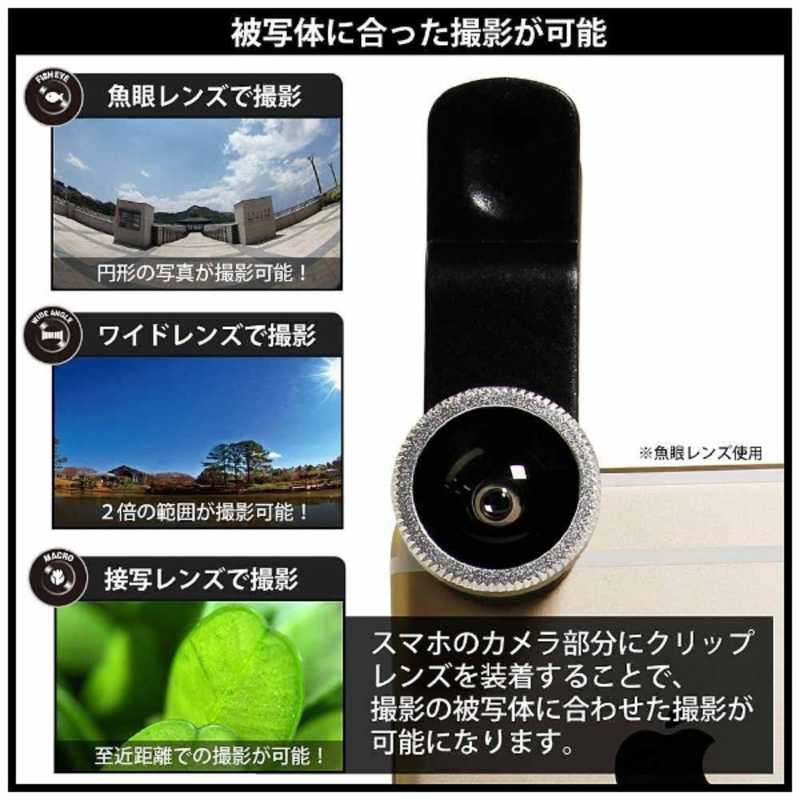 OWLTECH OWLTECH ｽﾏｰﾄﾌｫﾝ対応ｸﾘｯﾌﾟ型ｶﾒﾗﾚﾝｽﾞｾｯﾄ　ｼﾙﾊﾞｰ OWL-MALENS01SI OWL-MALENS01SI