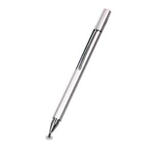 OWLTECH タッチペン 静電式 ディスク型ペン先 静電式タッチペン シルバー OWL-TPSE01-SI