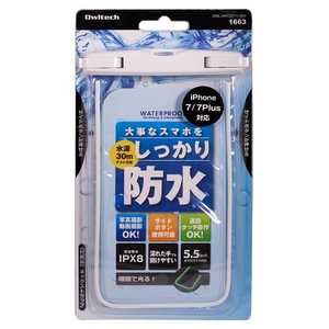 OWLTECH スマートフォン用 幅 81mm 5.5インチ 防水ケース 蓄光素材 IPX8規格 ホワイト OWL-WPCSP11-WH OWLTECH スマートフォン用 幅 81mm 5.5インチ 防水ケース 蓄光素材 IPX8規格 ホワイト OWL-WPCSP11-WH