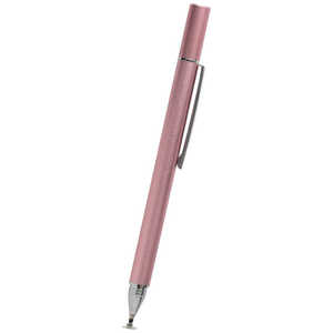 OWLTECH 〔タッチペン:静電式〕 ディスク型ペン先 静電式タッチペン OWL-TPSE01-PK ピンク