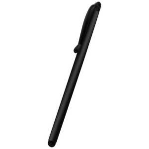 OWLTECH 〔タッチペン:静電式〕 超軽量ストラップホール付きスリムタッチペン OWL-TPSE06-BK ブラック