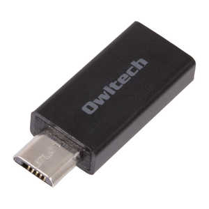 OWLTECH USB Type-Cを簡単変換できるmicroUSB変換アダプタ OWLADMCFBK