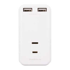 OWLTECH AC�R���Z���g�~3���� �������������[�d �}���`AC�[�d�� OWL-ACUS2A3-WH