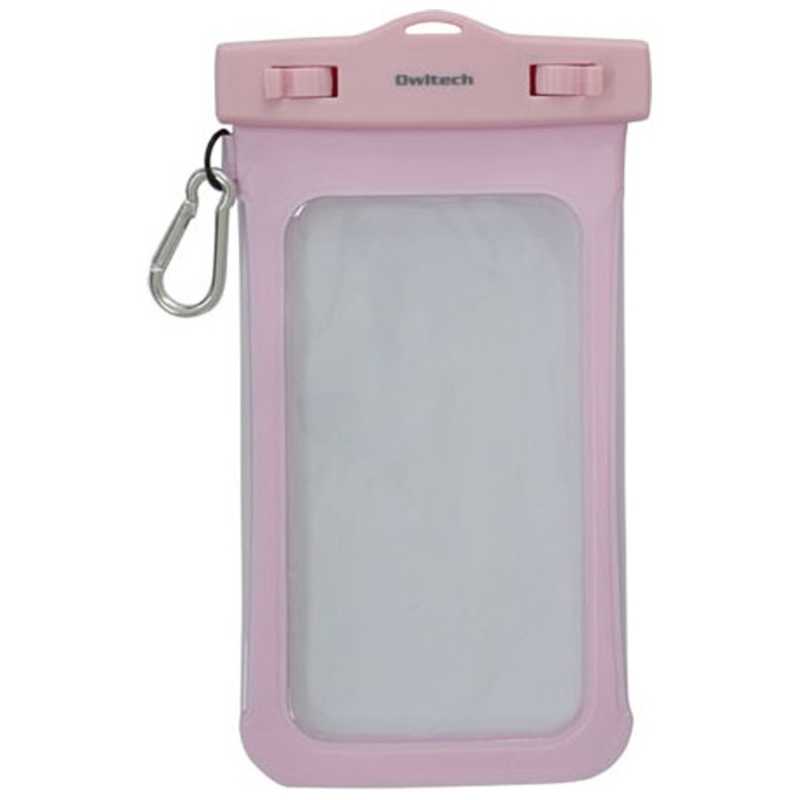 OWLTECH OWLTECH スマートフォン用｢幅 81mm｣Waterproof(ピンク) OWL-MAWP07PK OWL-MAWP07PK