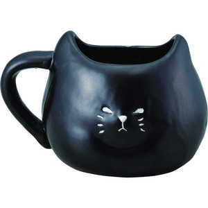 サンアート おもしろ食器 ふてぶてしい猫の マグカップ 約400ml くろねこ SAN3153-1 サンアート おもしろ食器 ふてぶてしい猫の マグカップ 約400ml くろねこ SAN3153-1