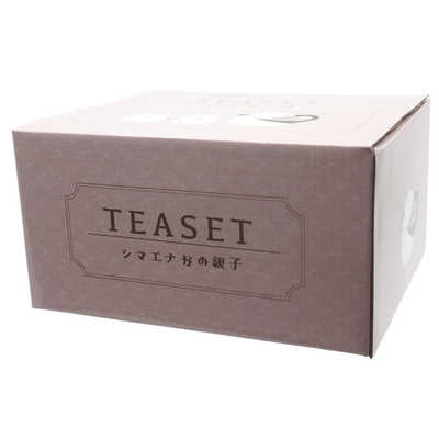 サンアート かわいい食器 ティー セット シマエナガ親子 SAN3292 の