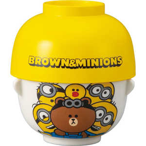 サンアート キャラクター 汁椀茶碗セット ミニサイズ BROWN&MINIONS OWANSETMINI3 サンアート キャラクター 汁椀茶碗セット ミニサイズ BROWN&MINIONS OWANSETMINI3