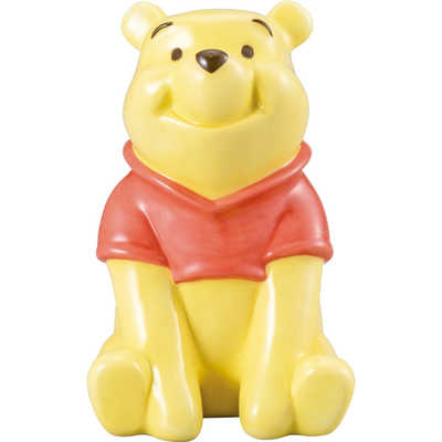 サンアート ディズニー くまのプーさん 貯金箱 高さ13cm おすわり 