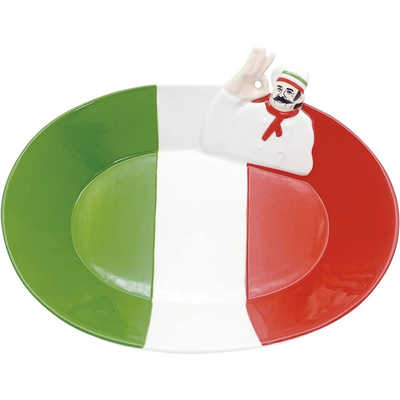 サンアート おもしろ食器 パスタプレート パスタ皿 約24cm イタリア