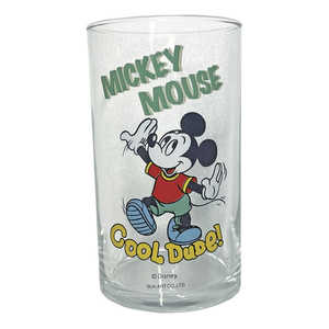 サンアート ディズニー ミッキーマウス グラス タンブラー 約160ml Cool Dude SAN40382