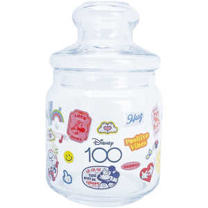 サンアート ウォルト ディズニー カンパニー 創立100周年 D100 ガラス キャニスター 保存容器 約500ml キャラクターズ SAN41891 サンアート ウォルト ディズニー カンパニー 創立100周年 D100 ガラス キャニスター 保存容器 約500ml キャラクターズ SAN41891
