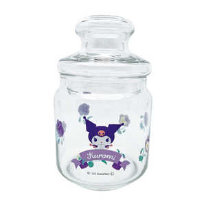 サンアート サンリオ (SANRIO) クロミ ガラス キャニスター 保存容器 約500ml SAN42184 サンアート サンリオ (SANRIO) クロミ ガラス キャニスター 保存容器 約500ml SAN42184