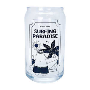 サンアート かわいい食器 缶型 グラス タンブラー 約360ml PARTY BEAR GOOD SAN43021 サンアート かわいい食器 缶型 グラス タンブラー 約360ml PARTY BEAR GOOD SAN43021