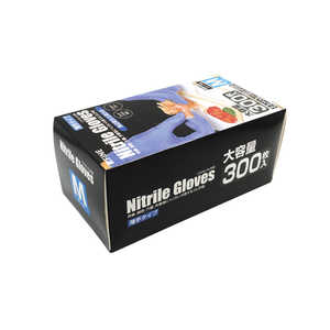 ファイン ニトリルゴム手袋300枚入 M FIN-1157M ファイン ニトリルゴム手袋300枚入 M FIN-1157M