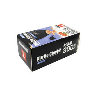 ファイン ニトリルゴム手袋300枚入 L FIN-1157L ファイン ニトリルゴム手袋300枚入 L FIN-1157L