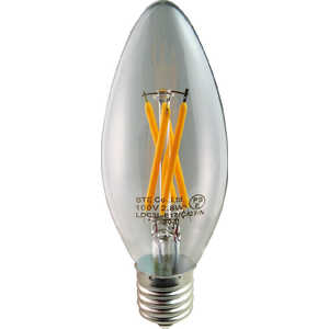エスティーイー 調光器非対応LED電球 (シャンデリア電球形･全光束300lm/電球色相当･口金E17) LDC3L-E17/C/27/N