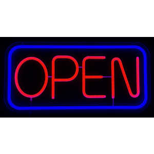 STE LEDネオンサイン OPEN フルカラー CNL501