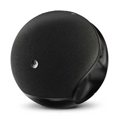 モトローラ Bluetoothスピーカー Motorola Sphere+(モトローラ スフィアプラス) Black CLV-632(BK