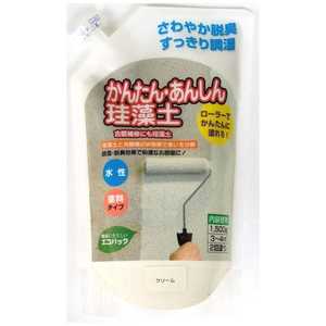 フジワラ化学 簡単安心珪藻土 1.5kg クリーム フジワラ209539_ フジワラ化学 簡単安心珪藻土 1.5kg クリーム フジワラ209539_