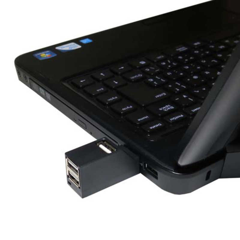 タイムリー タイムリー USB-Aハブ ブラック [バスパワー /3ポート /USB2.0対応] BLOCK3-BK BLOCK3-BK