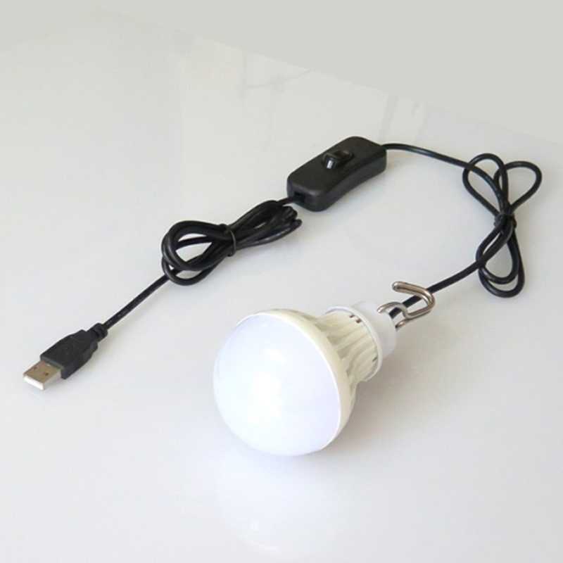 タイムリー タイムリー 〔USB〕 大型LED電球 (昼光色) BIGLED-CHUKOU BIGLED-CHUKOU