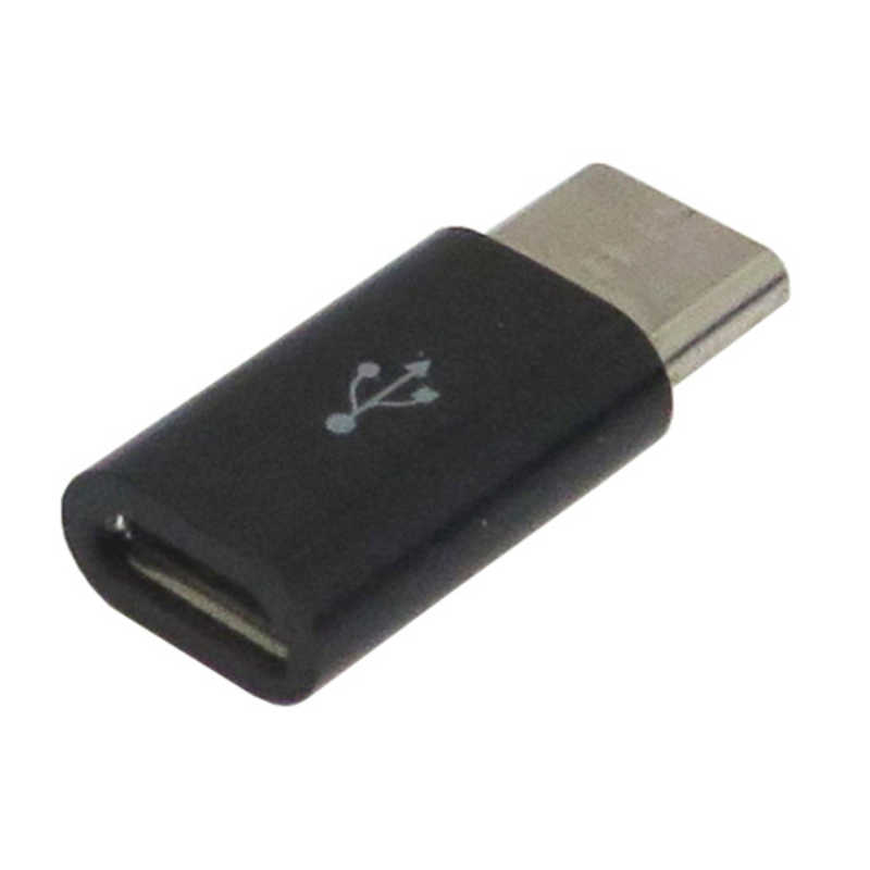 GROOVY GROOVY TypeC 変換アダプタ [ USB microBメス - USB Type-Cオス ] データ通信対応 USB2.0 [ 2個セット] CAD-P2B CAD-P2B ブラック CAD-P2B CAD-P2B ブラック