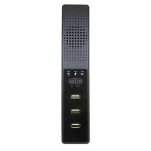 タイムリー スピーカーフォン USB-A接続 会議用 USB-Aハブ搭載 ブラック [USB電源] SPEAKERPHONEHUB