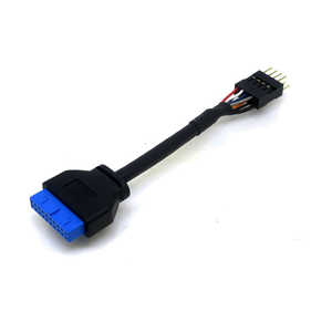 変換名人JAPAN M/B上のUSB3.0ピンヘッダ端子(20ピン) → USB2.0ピンヘッダ端子(10ピン) 変換ケーブル MBUSB3/2 ブラック PD8586 変換名人JAPAN M/B上のUSB3.0ピンヘッダ端子(20ピン) → USB2.0ピンヘッダ端子(10ピン) 変換ケーブル MBUSB3/2 ブラック PD8586