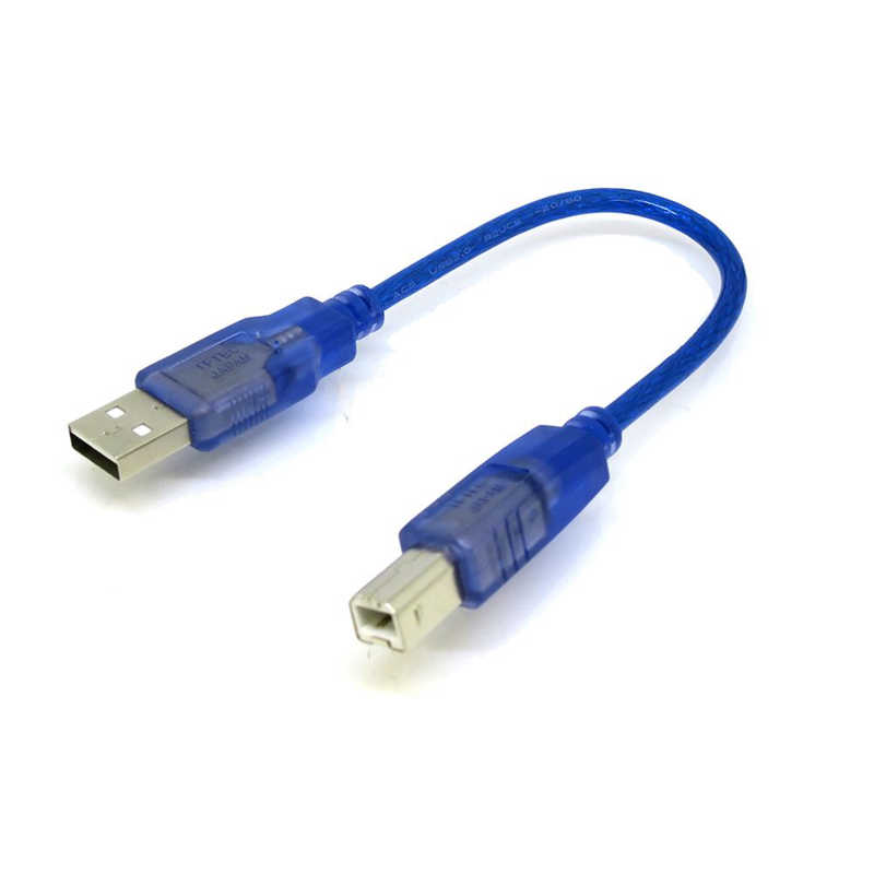 変換名人JAPAN 変換名人JAPAN USB-A ⇔ USB-Bケーブル [0.2m] ブルー CA7558 CA7558