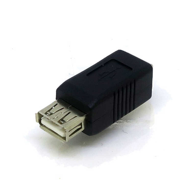 変換名人JAPAN 変換名人JAPAN USB中継変換アダプタ [USB-A メス-メス USB-B] ブラック CP9019 CP9019